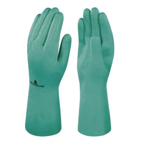 Gants de protection pour l'industrie floqué vert nitrex ve801 t08 Deltaplus DELTAPLUS - Sanifer Tamatave