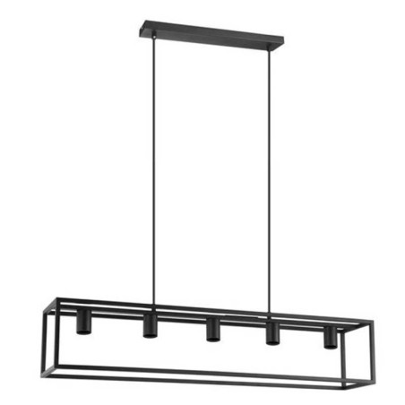  Suspension design métal noir  eldrick 5 lumière (s) Inspire INSPIRE - Sanifer Tamatave
