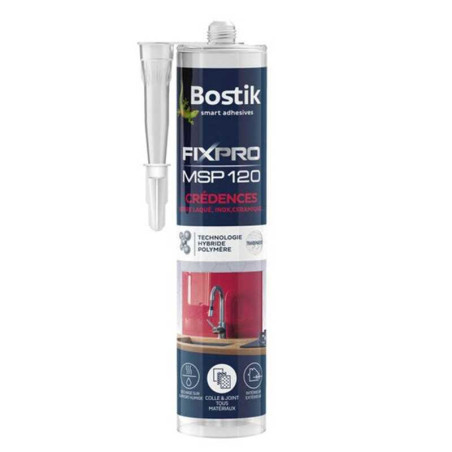  Colle mastic msp 120 credence bostik 290 ml BOSTIK - Sanifer Tamatave
