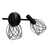  Rampe 2 spots design fer noir mat E14  merone Inspire INSPIRE - Sanifer Tamatave