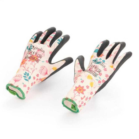  Paire de  gants tactile pour les travaux de jardinage polyuréthane, T unique GEOLIA GEOLIA - Sanifer Tamatave