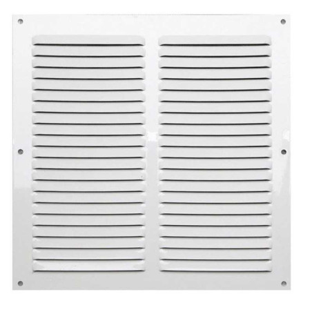  Grille d'aération aluminium laqué l 25 x l 25 cm  - Sanifer Tamatave