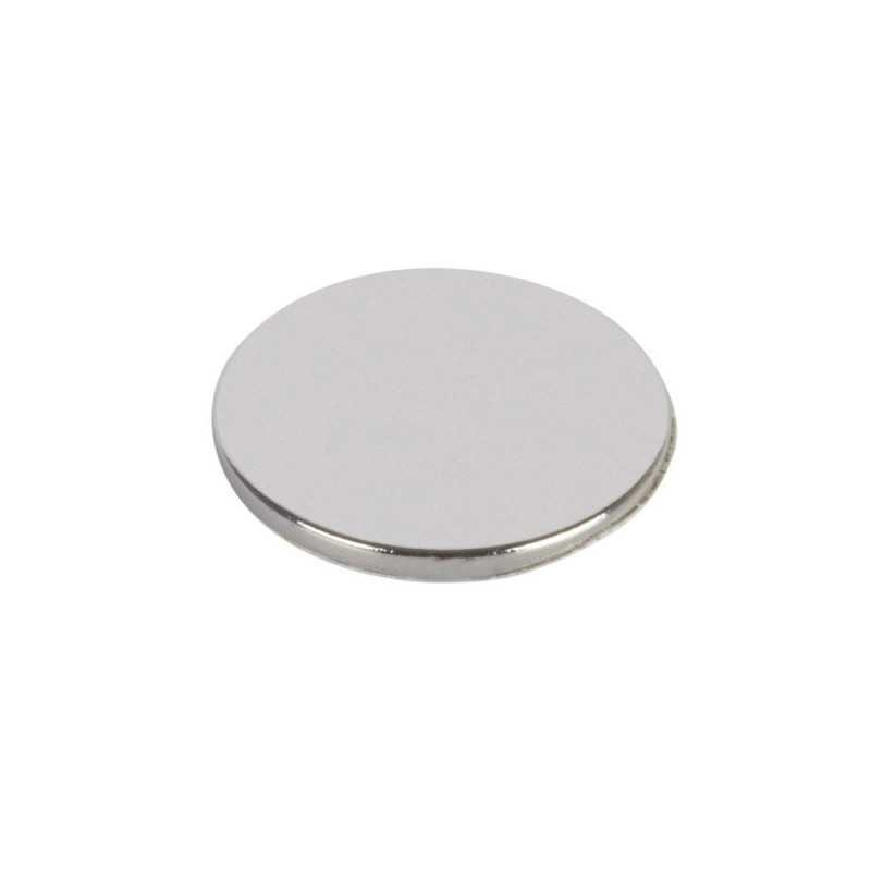  Lot de 4 aimants fix-o-moll suki diamètre 19 mm argent  - Sanifer Tamatave