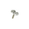  Lot de 10 clips parapluies doubles diamètre  16 mm  - Sanifer Tamatave