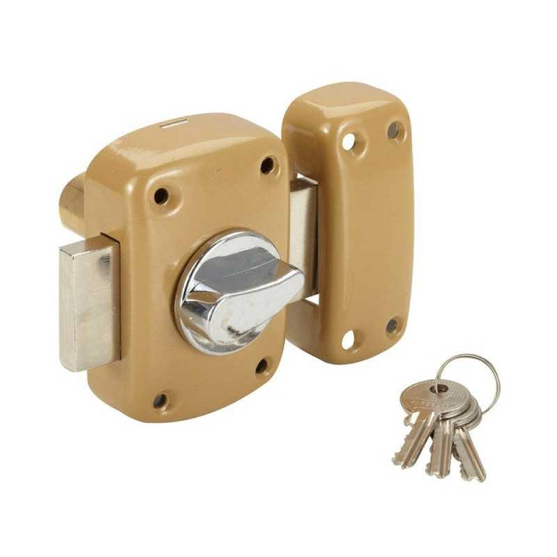  Lot de 2 verrous bouton - cylindre 45 mm diamètre 21 5 goupilles Standers STANDERS - Sanifer Tamatave