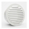  Grille d'aération aluminium laqué diamètre 12 5 cm  - Sanifer Tamatave
