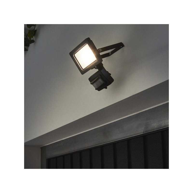  Projecteur led yonkers détection 10w 1350lm 4000k anthracite  Inspire INSPIRE - Sanifer Tamatave