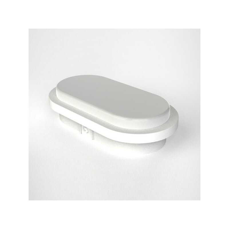  Hublot extérieur led integré ovale ezy 21cm 1620lm ip65 blanc INSPIRE - Sanifer Tamatave
