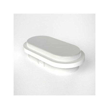  Hublot extérieur led integré ovale ezy 21cm 1620lm ip65 blanc INSPIRE - Sanifer Tamatave