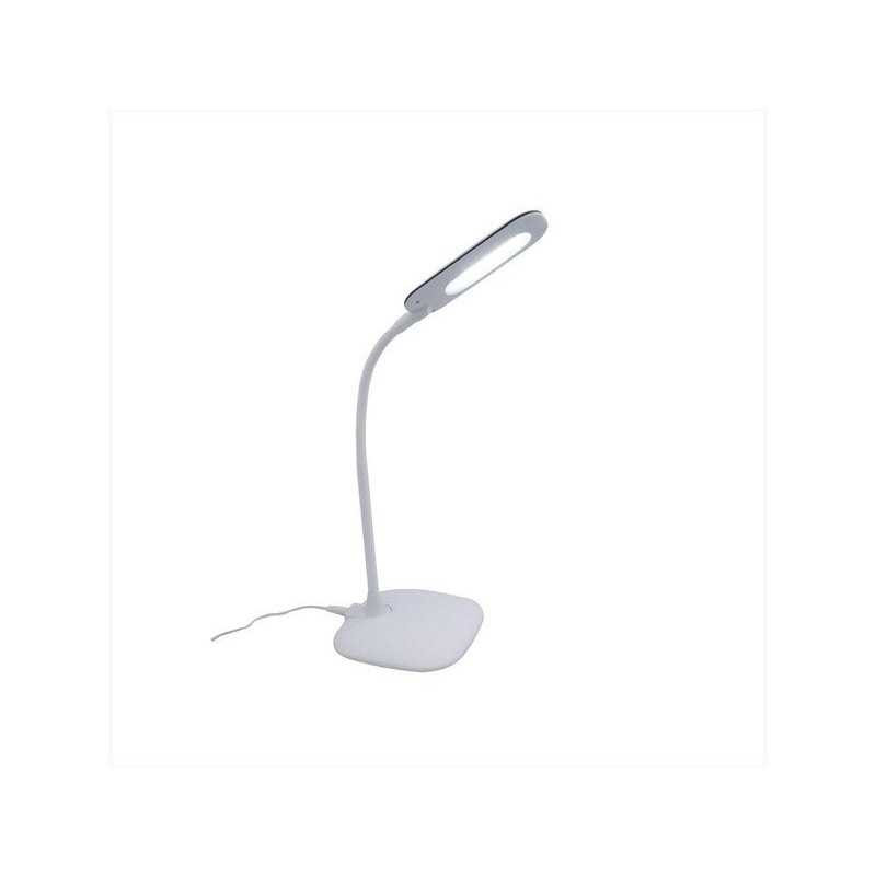  Lampe de bureau design métal blanc tactile mei 620lm INSPIRE - Sanifer Tamatave