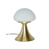  Lampe de chevet glamour metal laiton tactile kinoko h 22cm INSPIRE - Sanifer Tamatave