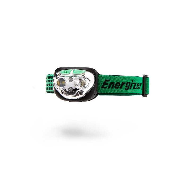Lampe frontale rechargeable 7 modes 400 lm 80 mètres verte energizer ENERGIZER - Sanifer Tamatave