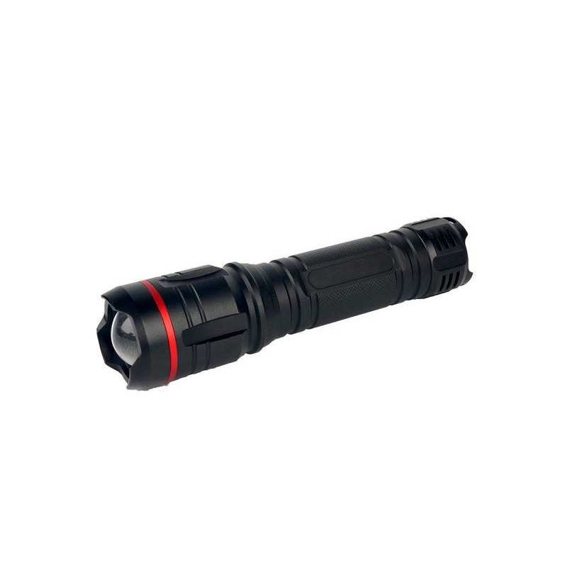  Lampe torche piles 1200-360 lm 250 mètres aluminium noir LEXMAN - Sanifer Tamatave