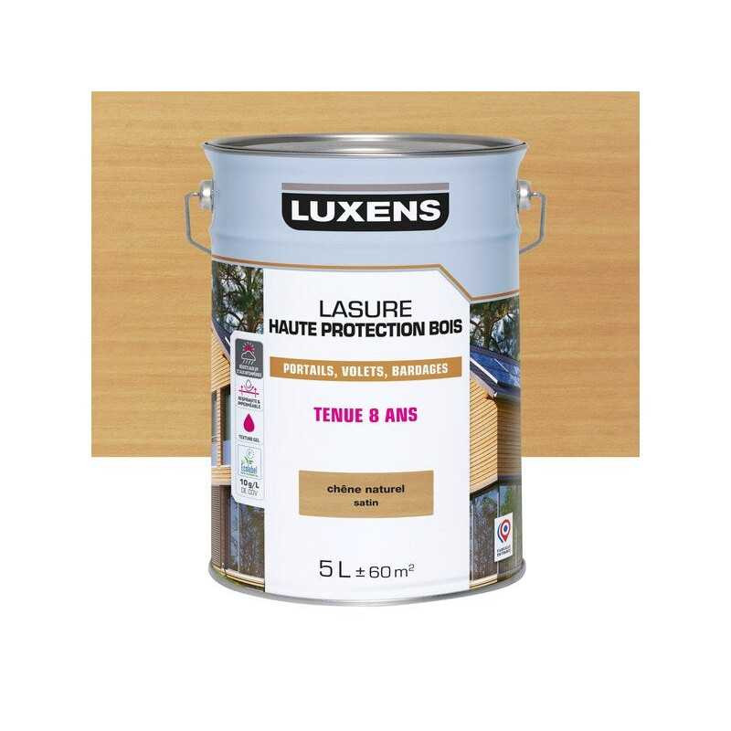  Lasure luxens 8 ans chêne naturel satiné 5 litres LUXENS - Sanifer Tamatave