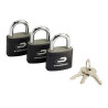  Lot de 3 cadenas à  clé acier l.41 mm Standers STANDERS - Sanifer Tamatave