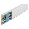  Moulure avec séparation blanc 2 1M   H.12 x P.1.3 cm  TEHALIT  - Sanifer Tamatave