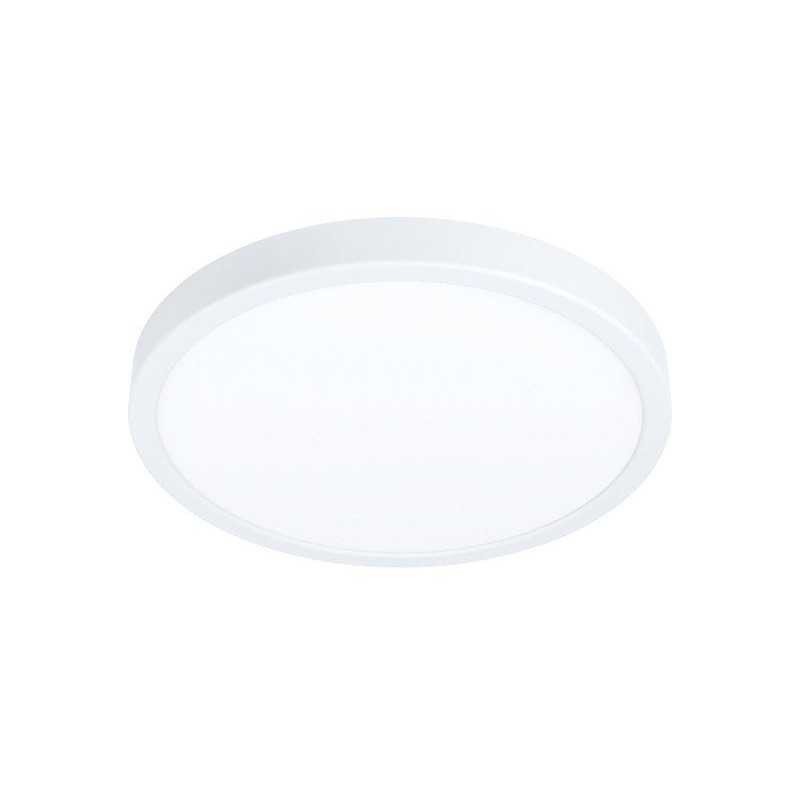  Plafonnier connecte design aluminium blanc module led fueva d 28 5 cm EGLO - Sanifer Tamatave