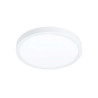  Plafonnier connecte design aluminium blanc module led fueva d 28 5 cm EGLO - Sanifer Tamatave