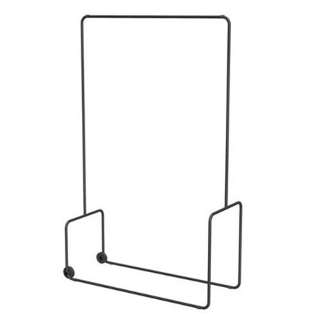 Portant vêtement studio gris h 160 x p 40 cm SPACEO - Sanifer Tamatave