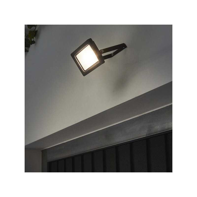 Projecteur à  fixer extérieur module led yonkers 10w 1350 lm anthracite INSPIRE - Sanifer Tamatave