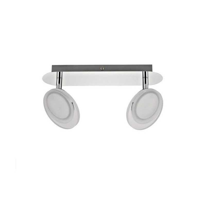  Rampe 2 spots led intégrée métal chrome loob INSPIRE - Sanifer Tamatave