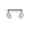  Rampe 2 spots led intégrée métal chrome loob INSPIRE - Sanifer Tamatave