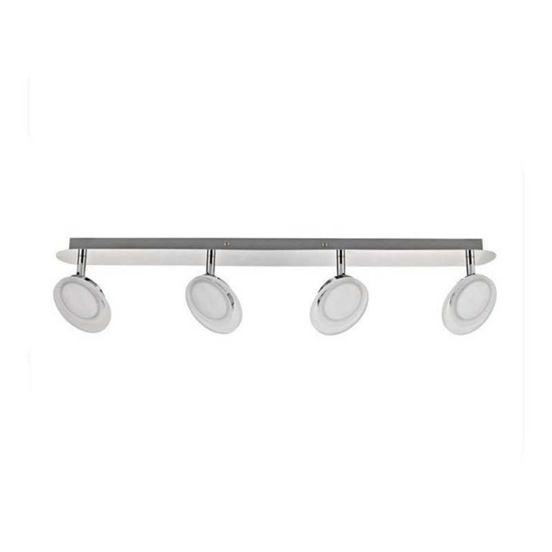  Rampe 4 spots led intégrée métal chrome loob INSPIRE - Sanifer Tamatave