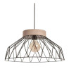  Suspension industriel métal seynave clayton 1 lumière (s) d 50 cm  - Sanifer Tamatave