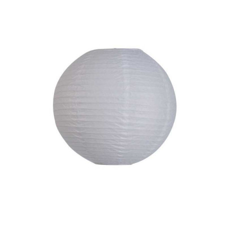  Suspension boule goa papier blanc diamètre 30 cm  - Sanifer Tamatave