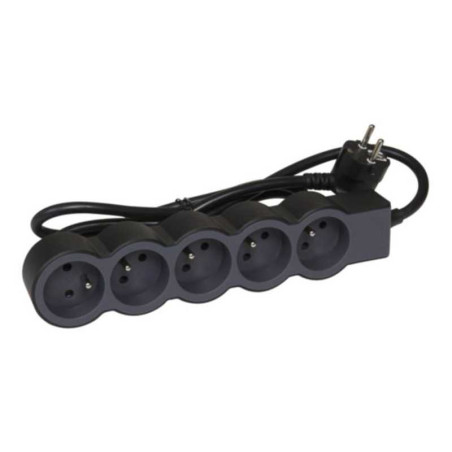  Rallonge multiprise extra-plate équipée de 5 prises 2 pôles + terre 16a 3680w Legrand LEGRAND - Sanifer Tamatave
