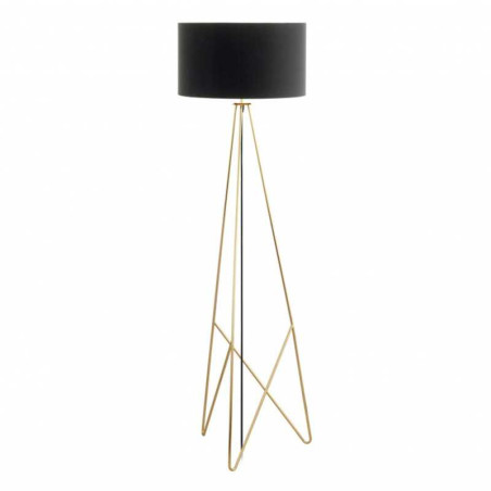 Lampadaire camporale noir doré 1xE27 60w Eglo EGLO - Sanifer Tamatave