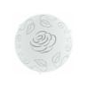 Plafonnier mars 1 en verre blanc 1xE27 60w d.25cm Eglo EGLO - Sanifer Tamatave