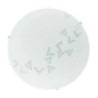 Plafonnier mars 1xE27 60w d.25cm Eglo EGLO - Sanifer Tamatave