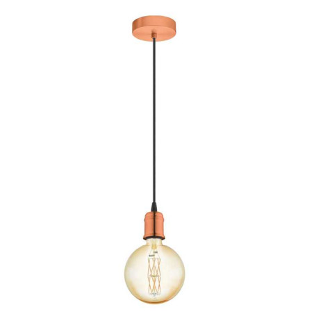  Suspension YORTH  cuivre sans ampoule E27 60W d100 h2000 EGLO - Sanifer Tamatave