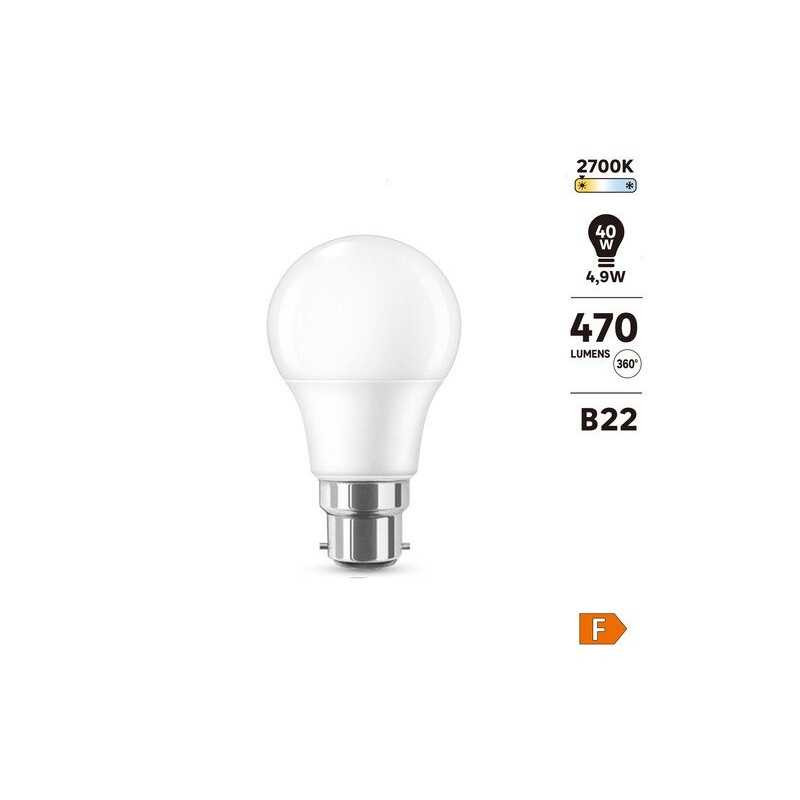  Ampoule led B22 470lm 4 9w  - Sanifer Tamatave