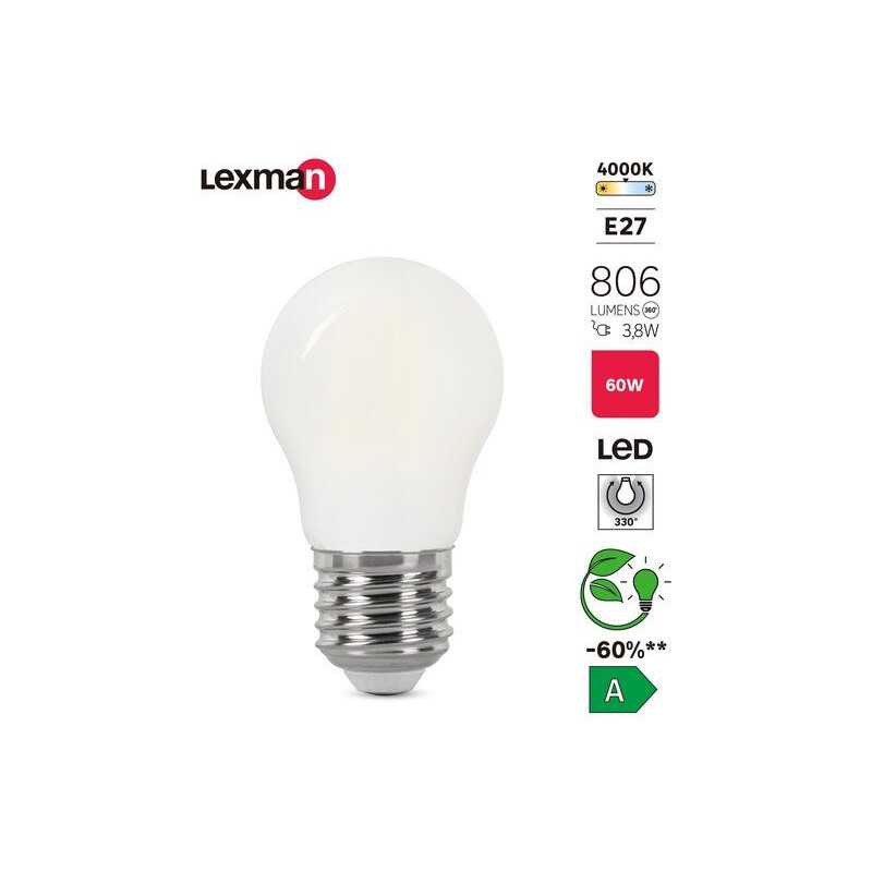  Ampoule led à  filament E27 806lm 3 8w LEXMAN - Sanifer Tamatave