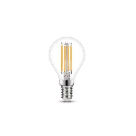 Ampoule led à  filament sphérique E14 470lm 40w blanc chaud LEXMAN - Sanifer Tamatave