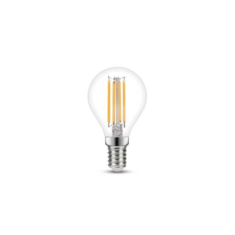  Ampoule led à  filament sphérique E14 806lm 60w blanc chaud LEXMAN - Sanifer Tamatave