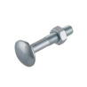  Boulon en acier tete ronde sans encoche suki 6 x l 70 mm SUKI - Sanifer Tamatave
