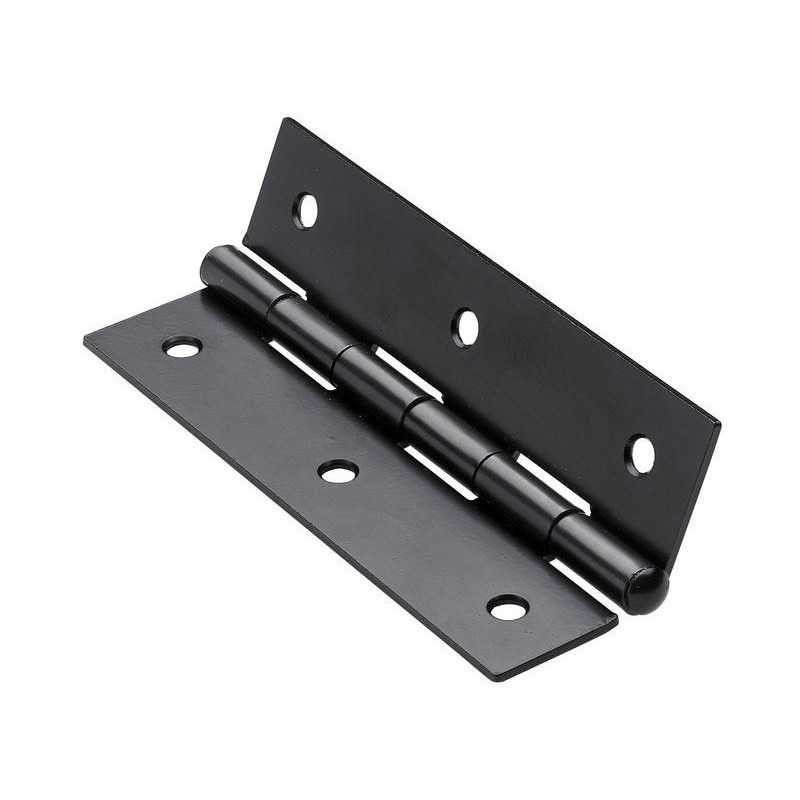  Charnière en acier pour meuble l 100 x l 50 mm noir HETTICH - Sanifer Tamatave