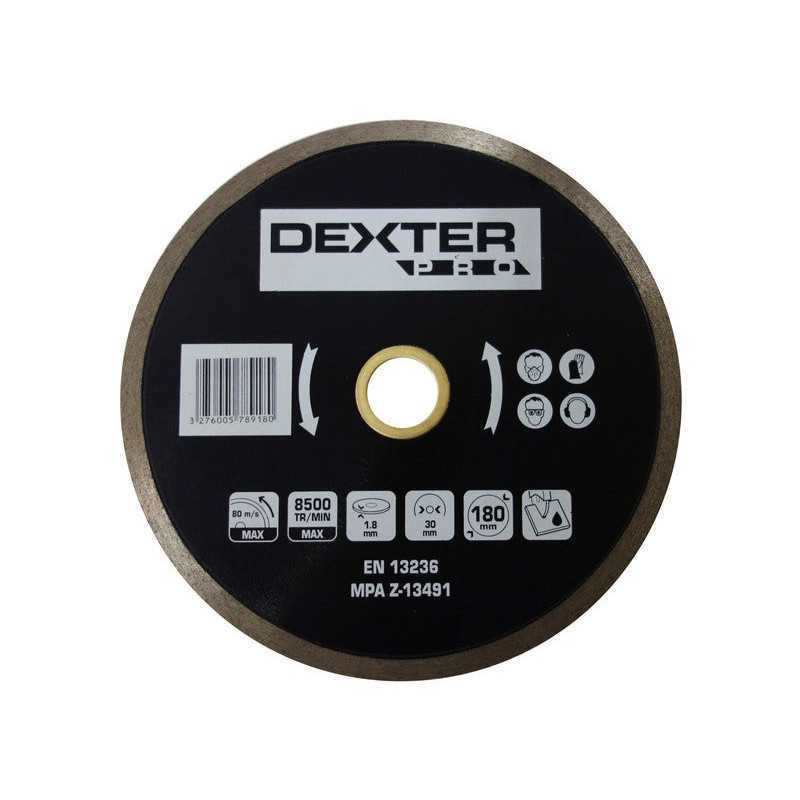  Disque diamant pour carrelage 180mm 30-25 4-22 2 DEXTER PRO - Sanifer Tamatave