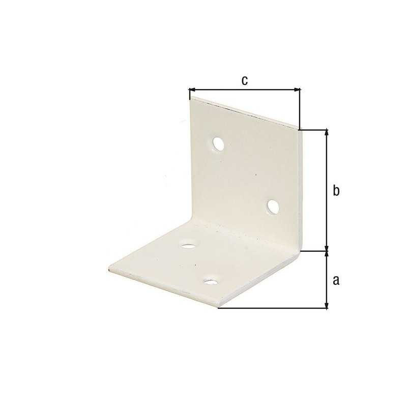 Equerre large 40 40-40 blc  - Sanifer Tamatave