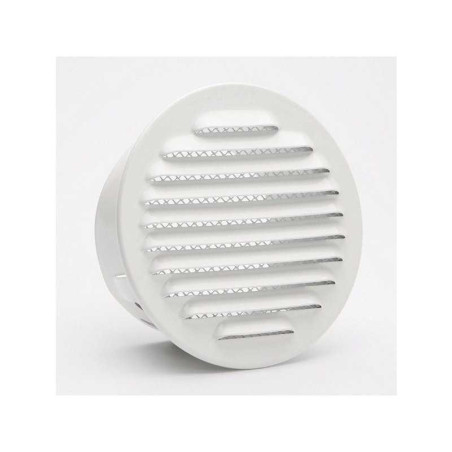  Grille d'aération en aluminium laqué diamètre 15 cm  - Sanifer Tamatave