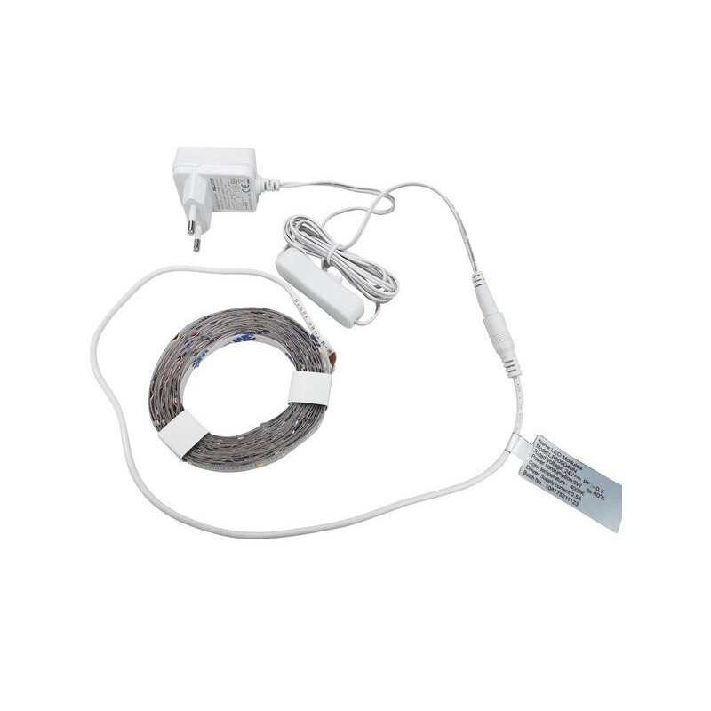  Kit ruban led 5m 4000k blanc neutre 160lm-m  - Sanifer Tamatave
