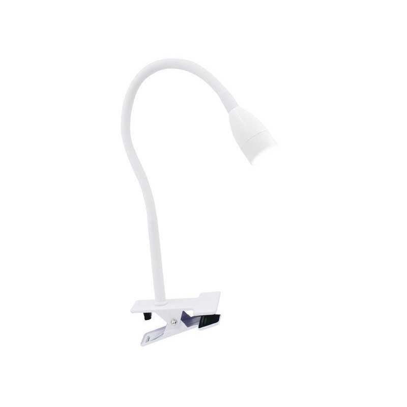 Lampe à  pince gao métal blanc INSPIRE - Sanifer Tamatave