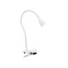  Lampe à  pince gao métal blanc INSPIRE - Sanifer Tamatave