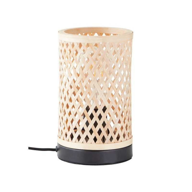  Lampe bambou naturel ninon h 23 cm INSPIRE - Sanifer Tamatave