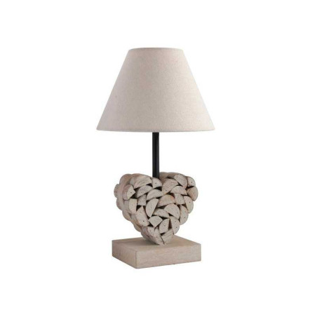  Lampe charme romantique en bois naturel seynave carlita  - Sanifer Tamatave