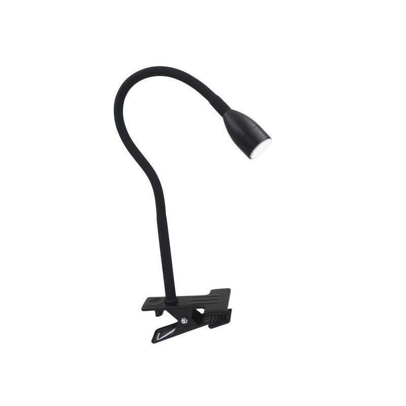  Lampe de bureau à  pince gao  420 lm métal noir INSPIRE - Sanifer Tamatave