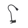  Lampe de bureau à  pince gao  420 lm métal noir INSPIRE - Sanifer Tamatave